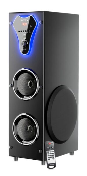 Sound System intex-tower-speakers-100w-with-mic