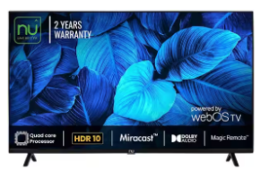 LED TV NU Smart LED TV 43 Inch Full HD Voice+Bluetooth
