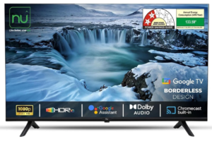LED TV NU Smart LED TV 43 Inch Ultra HD 4k Voice+Bluetooth